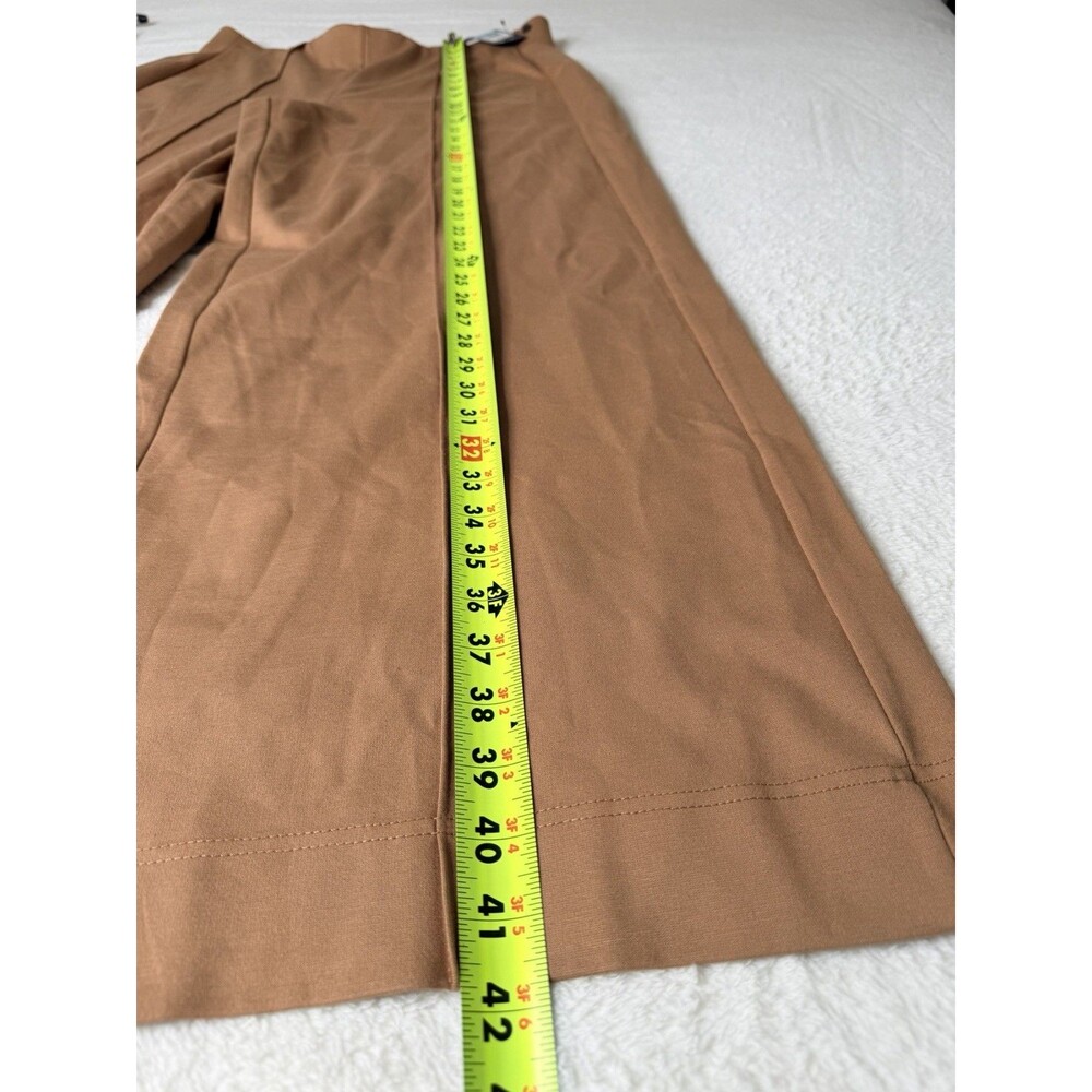 tommy hilfiger women wide leg pants,pull On,brown Size 16 - Picture 6 of 14